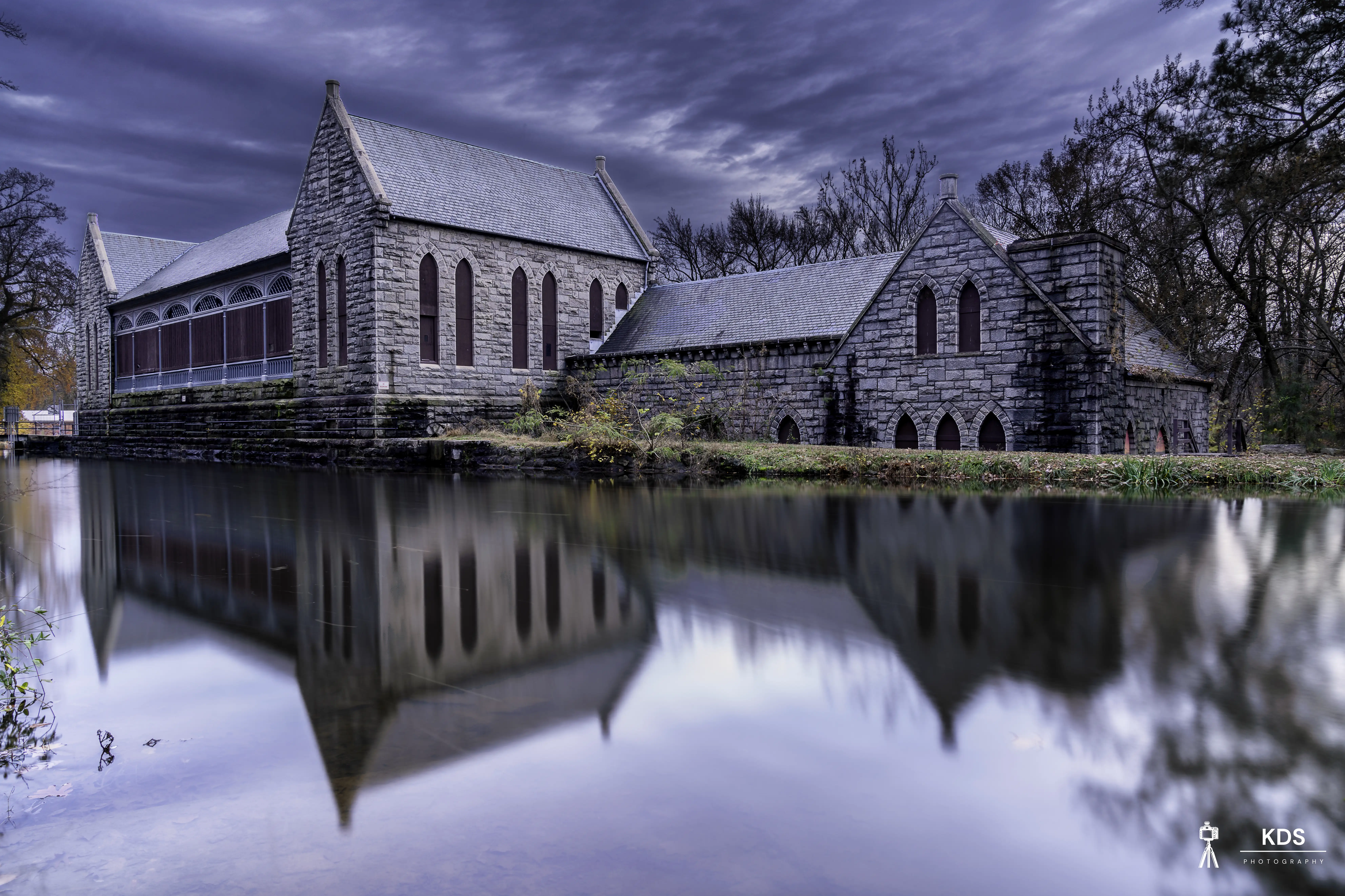 Pump House Blue Hour
